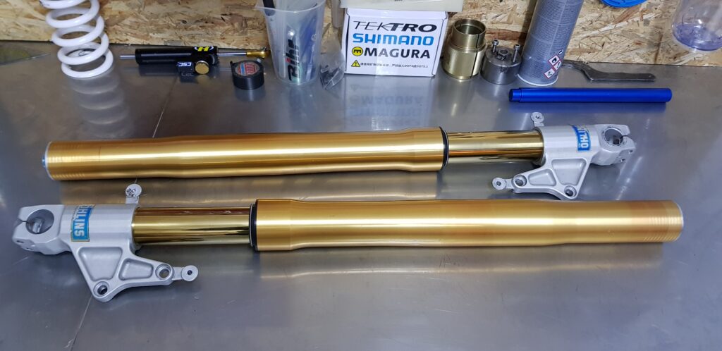 Entretien fourche Öhlins FG8861 Axial